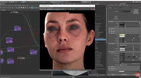 Building A Detailed Skin Shader With Arnold Lesterbanks