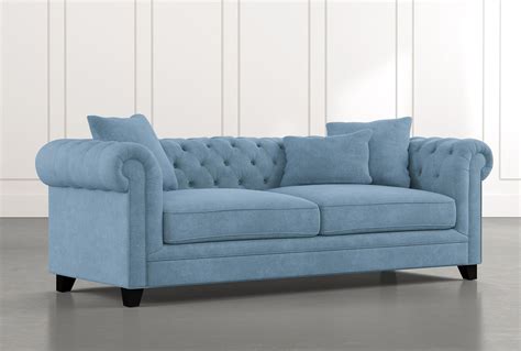 We offer numerous futons and sleeper sofas that transform from stylish couches by day into comfortable beds at night. Patterson III Light Blue Sofa in 2020 | Light blue sofa ...