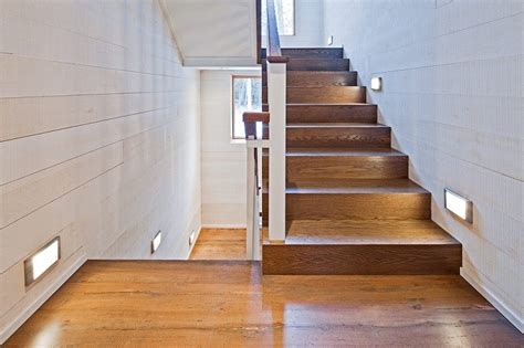 Not sure if the dark area actually. Trendy interior stair lights - modern stair lighting solutions