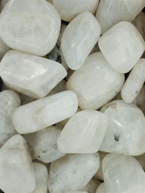 Moonstone Tumbled Stones Tumbled Crystal Aesthetic Crystal