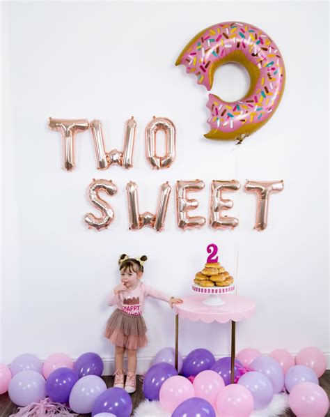 Inspired Style Inspired Life Donut Party Donut Themed Birthday Party 2nd Birthday Party For