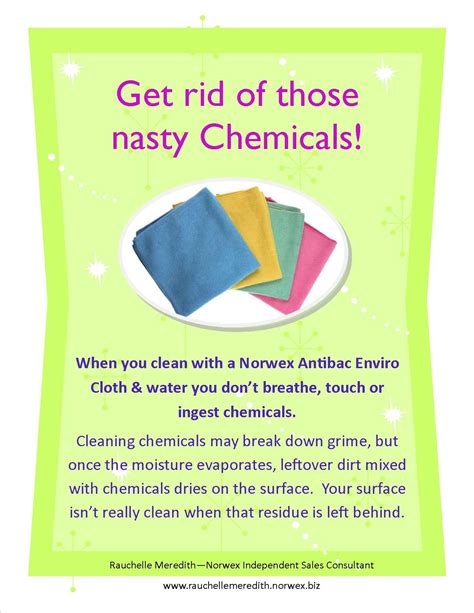 Reduce The Amount Of Chemicals And Save Time And Money With Norwex