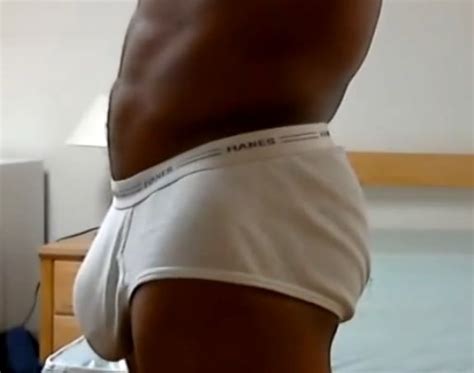 Huge Black Cock In White Underwear Softcore Gay