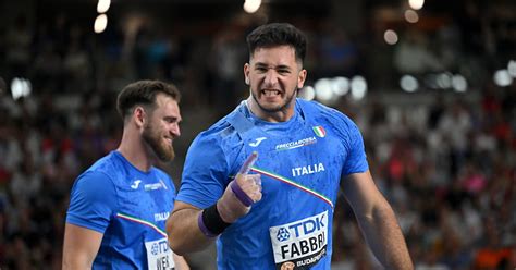 Leonardo Fabbri Argento Nel Getto Del Peso Marcell Jacobs E Larissa Iapichino In Finale