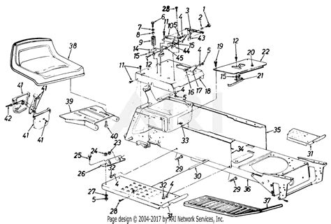 Mtd Ranch King Mdl 140 849h205843268 Parts Diagram For Parts05