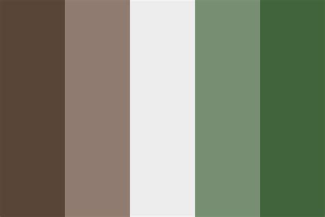 Earthy Desaturated Color Palette