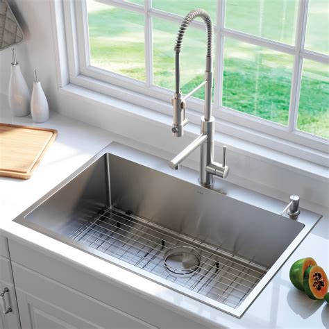 Overmount Kitchen Sinks Stainless Steel Things In The Kitchen