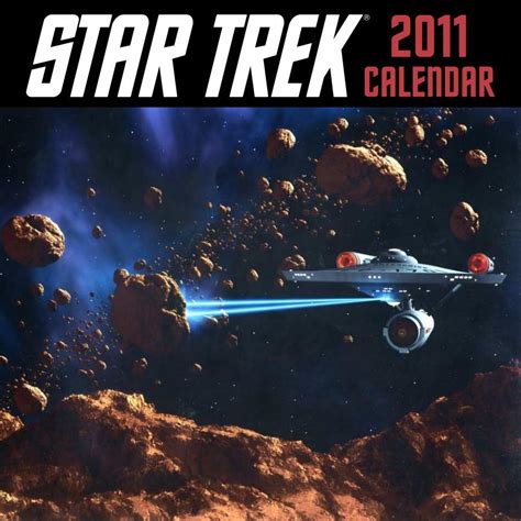 Exclusive First Look At Star Trek 2011 Calendar Ring Ship Image From