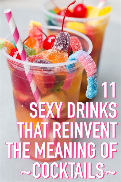 10 Sexy Drinks That Reinvent The Meaning Of ~cocktails~ Girls Night