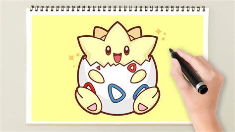 How To Draw Togepi Pokemon Youtube