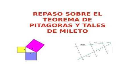 Pptx Repaso Teorema Tales Y Pitagoras Pdfslidenet