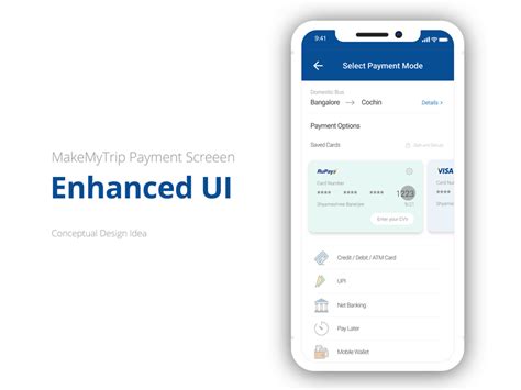 Mobile Payment Screen Ui Design