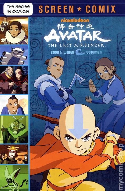 Avatar The Last Airbender Book 1 Water Gn 2021 Random House Screen Comix Comic Books