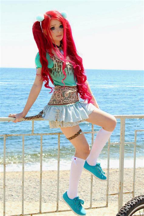 Weird Funnies: Real Life Anime Girl: Anastasiya Shpagina