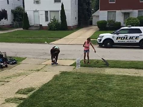 Neighbors Call Police On Ohio 12 Year Old Mowing Grass Boy Turns Viral
