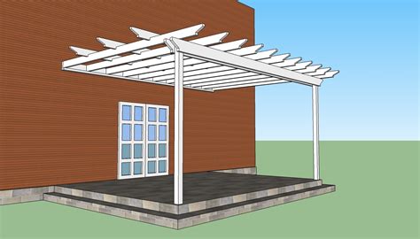 Woodwork Pergola Plans Attached To House Pdf Plans