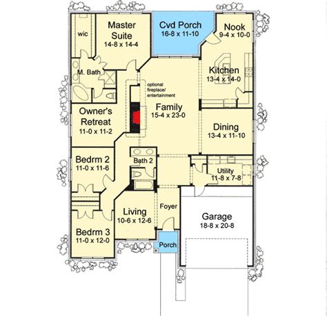 Everyone loves our incredible master bedroom floor plans. Master Retreat - 16878WG | Architectural Designs - House Plans