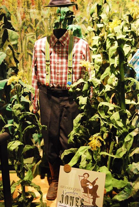 Hee Haw Costume Of Grandpa Jones With The Corn Field And