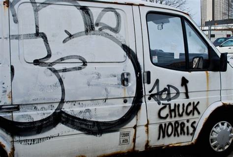 Funny Pictures Chuck Norris Was Here Fun Aye Daily Doze Of Humour