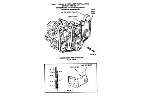 73 Powerstroke Belt Diagram Find Ford 73 Diesel Serpentine Belt
