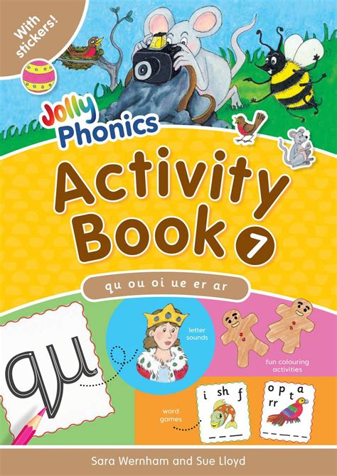 Jolly Phonics Activity Book 7 Jl594 British English Precursive By