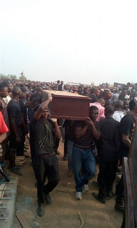 More Photos From The Mass Burial For The 75 Victims Of The Fulani