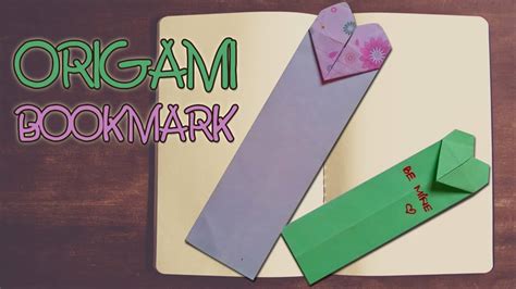 Origami Bookmark Origami Easy Youtube