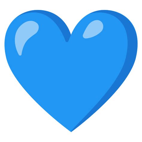 💙 Blue Heart Emoji