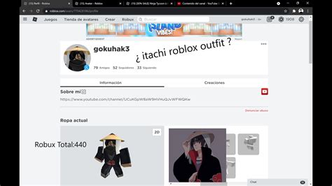 Itachi Roblox Outfit Youtube