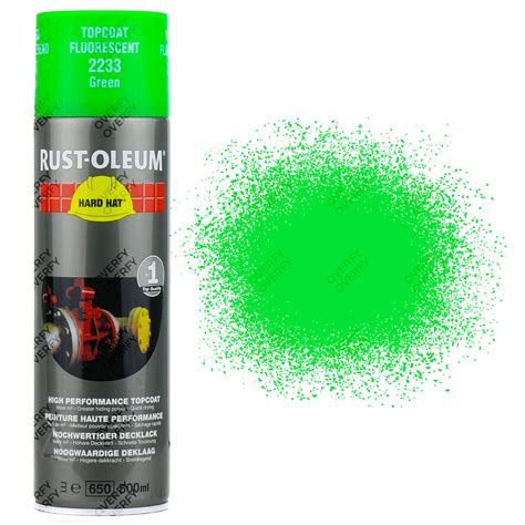 Rust Oleum Professional 15 Fluorescent Green Inverted Marking Spray