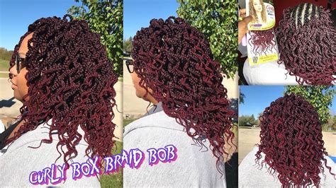 urban beauty naturall curly box braid 12 crochet braids youtube