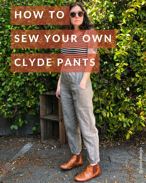 Clyde Pants Hack Tutorial Thread Snips Diy Pants Linen Pants