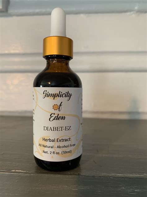 DiabetEZ Herbal Extract - Times of Refreshing Simplicity of Eden
