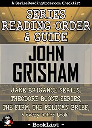 This includes the firm, which became a film in 1993, and was later made into a tv series. John Grisham Series Reading Order & Guide: Jake Brigance ...