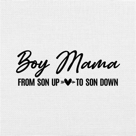 Boy Mama From Son Up To Son Down Svg Png Eps Pdf Files Mom Of Etsy