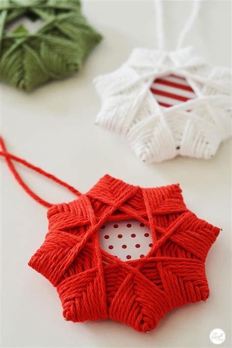 Homemade Diy Christmas Ornament Craft Ideas How To Make Holiday