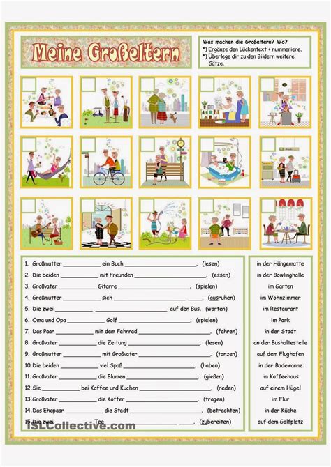 Frasi con frau (in tedesco). Deutsch mit Frau Virginia D'Alò: Die Familie ...