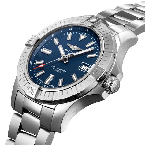 BREITLING AVENGER AUTOMATIC 43 - BLUE DIAL - Simmons Fine Jewelry