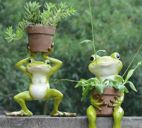 Cute Frog Succulent Planter Plant Pot Flower Pot Bonsai Pot