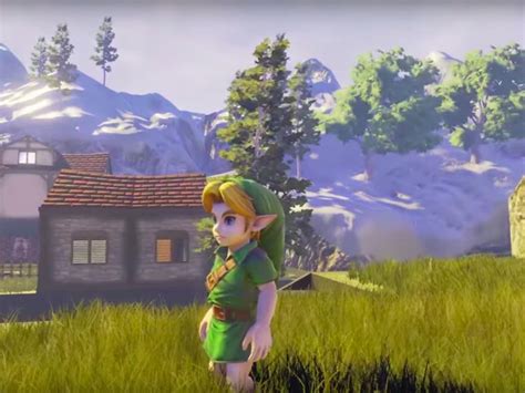 Someone Made A Stunning Re Creation Of The Legend Of Zelda Ocarina Of