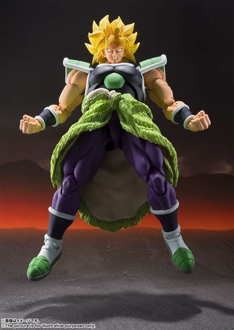 Broly Super Pre Order Della Nuova Action Figure Shfiguarts Di Bandai