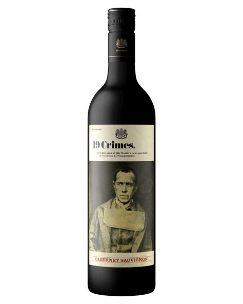 Buy 19 Crimes Cabernet Sauvignon Online (Lowest prices in Australia