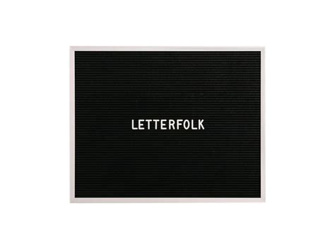 Letterfolk Changeable Letter Board Mini Felt Letter Boards