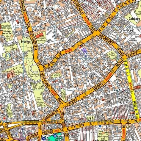 A Z Liverpool Street Map
