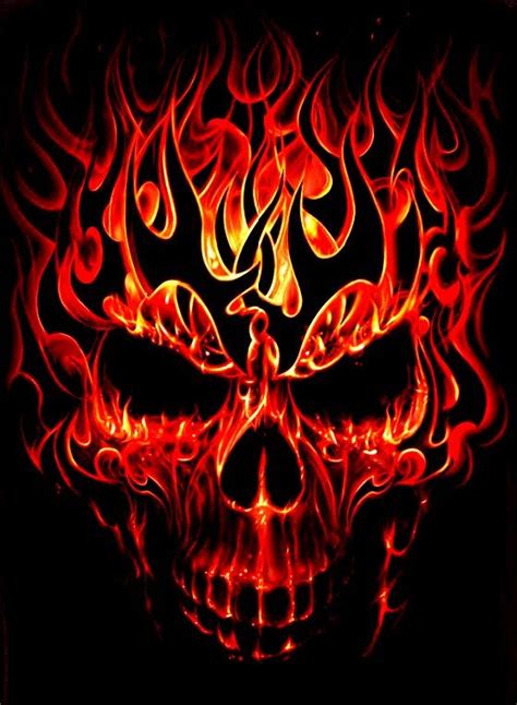 Along with the flames i've included some nice wings to make it look like the skull is flying on fire. Tribal Flame Skull | Skull artwork, Skulls drawing, Skull ...