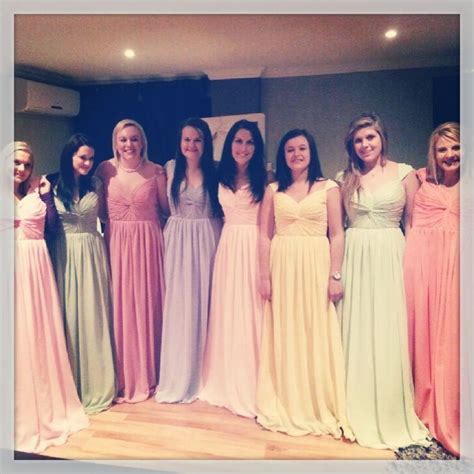 Cap Sleeve Pastel Bridesmaid Dresses Wedding Time Wedding Gowns Our