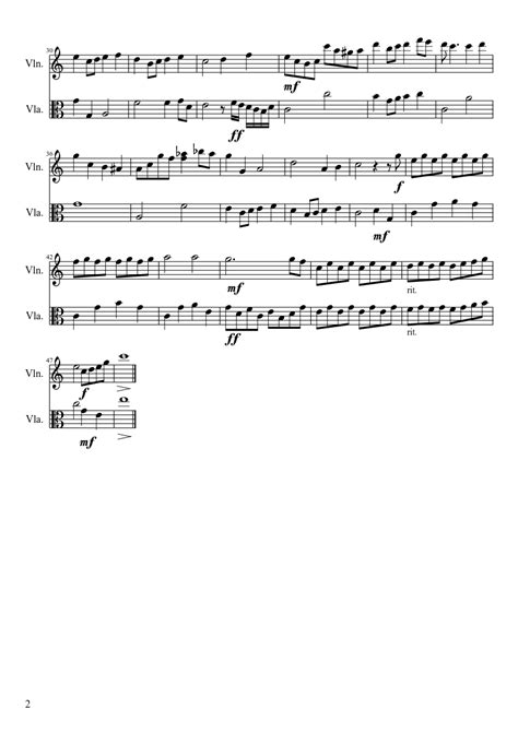 This is a simple transcription of somewhere over the rainbow in the easy key of c for violin. Somewhere over the rainbow (for Violin and Viola Duet) | Viola music, Violin sheet music, Violin