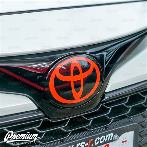 2020 Toyota Corolla Front Emblem Vinyl Overlay Choose Your Color