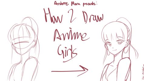 Attention outside of drawing the figure and onto the important thing to keep in mind while drawing th. Anime Maru's Guide to Drawing Anime Girls | Anime Maru