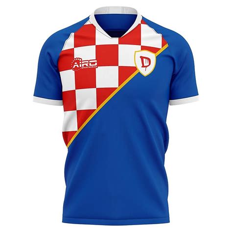 2022 2023 Dinamo Zagreb Home Concept Football Shirt Little Boys